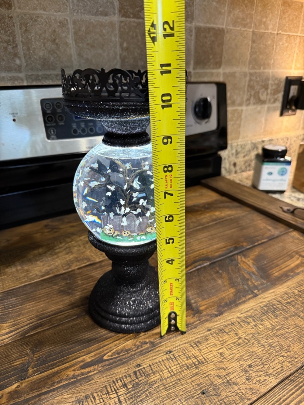 Bath and Body Works Halloween Snow Globe Candle Holder- 3 Wick - Picture 5 of 5